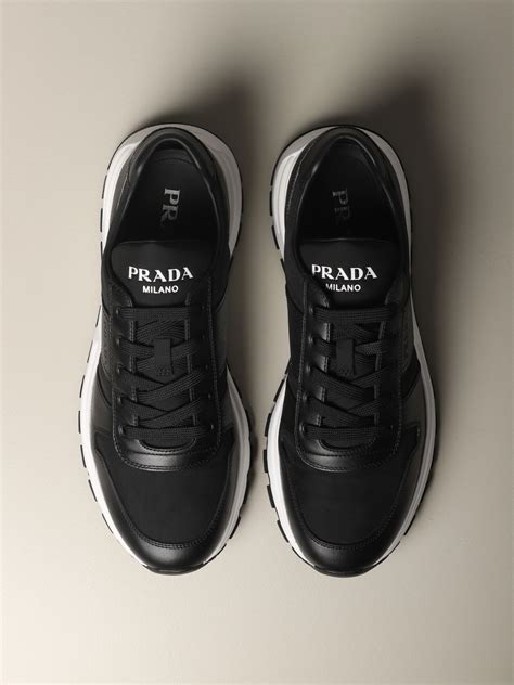 sneakers prada alte uomo|prada sneakers for men.